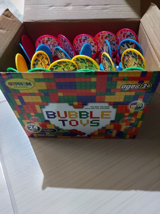 Bańki mydlane - zestaw 24 szt.