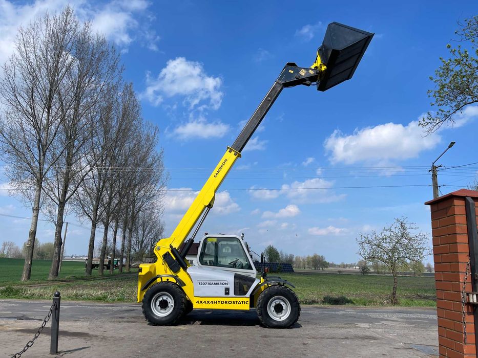 Ładowarka teleskopowa Sambron T3071*Perkins,Joystick,Zaczep*7 Metrów