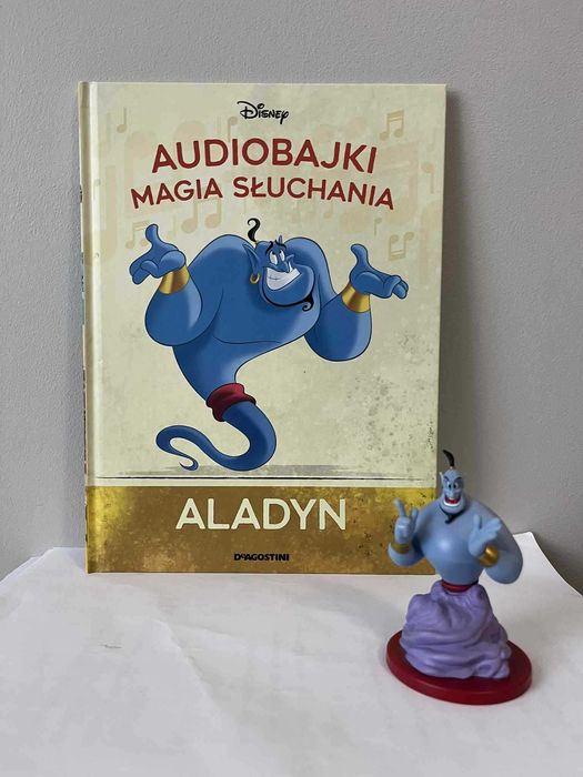 Audiobajki Disney do Słuchania Książka + Figurka nr 6 Alladyn