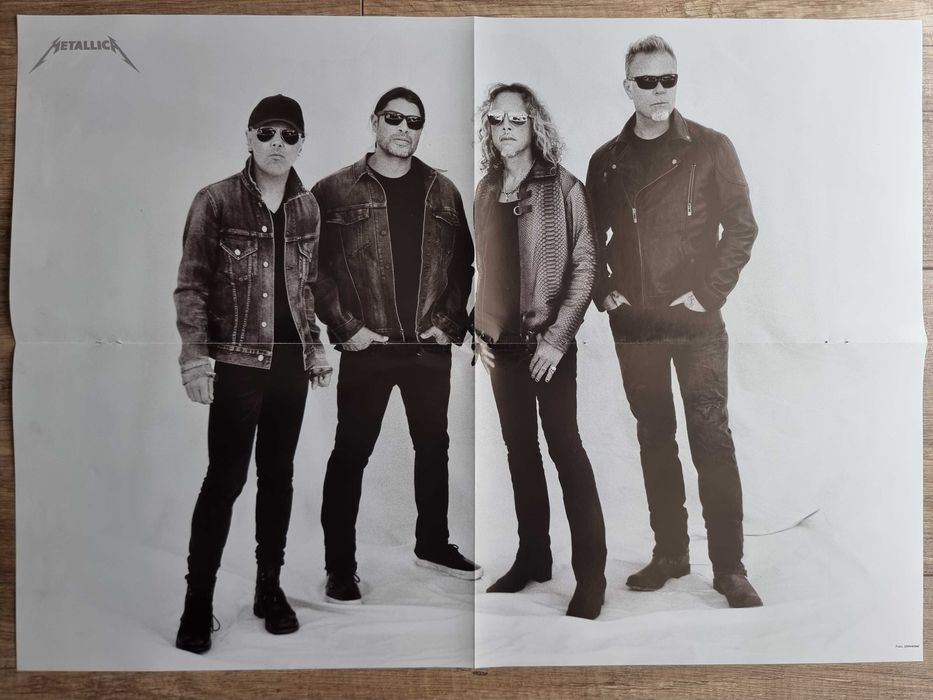 Plakat METALLICA z 2016 r. - Format A2 (ok. 55 x 40 cm) - NOWY!