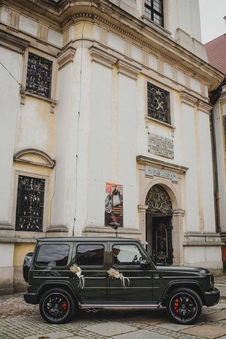 Mercedes-Benz G63 AMG na wesele, ślub lub inną okazję