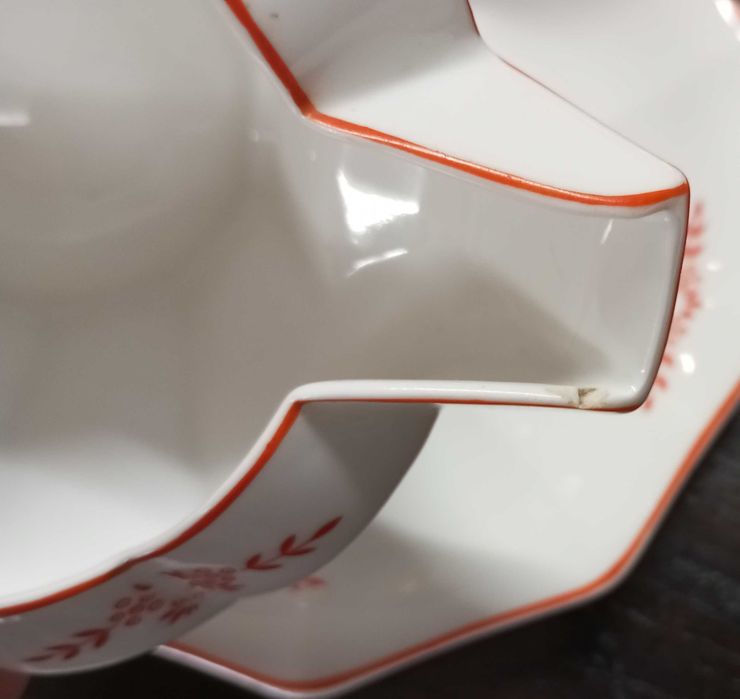Serviço de jantar 12 pessoas porcelana S.P. Coimbra