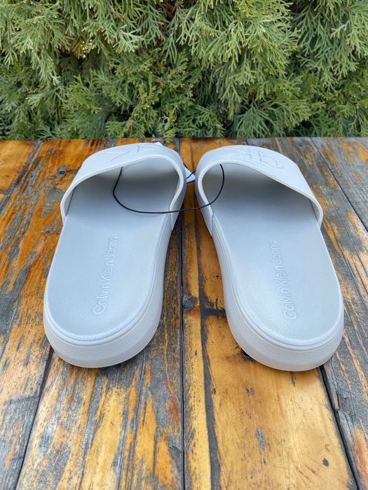 Шлепанцы calvin klein (ck slide sandal) с америки 11US-29cm,8US-26cm,7US-25cm
