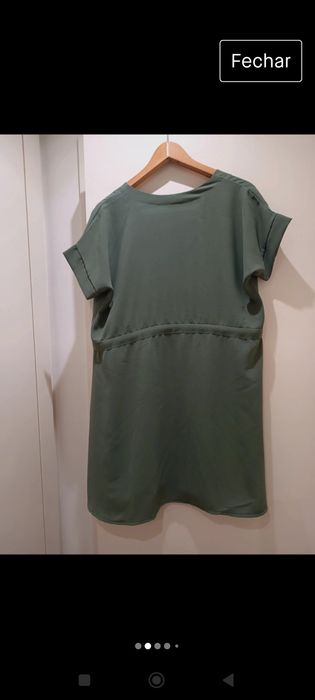 Vestido de senhora verde