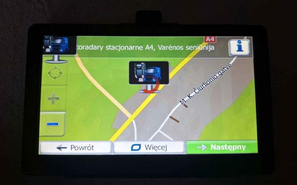 Nawigacja   Igo primo truck