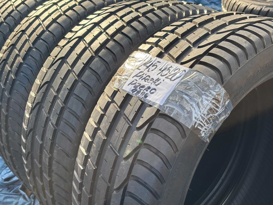 245-45-R20 PIRELLI PZERO 4штуки комплект  резины GERMANY 2023