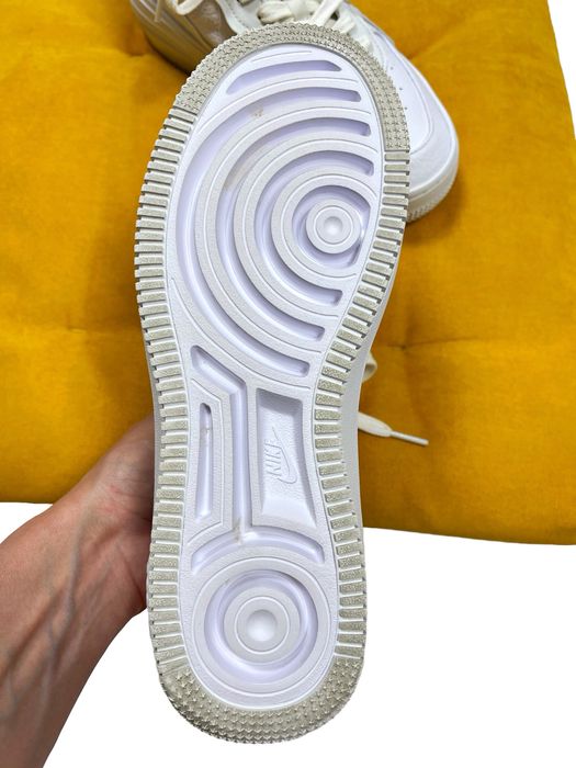 Білі шкіряні кросівки форси nike air force 1 low оригінал