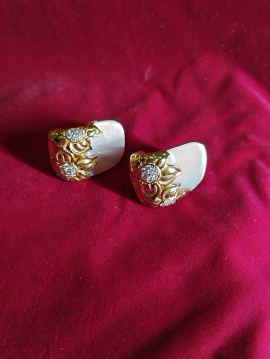 Серьги  Magerit золото 750 проба