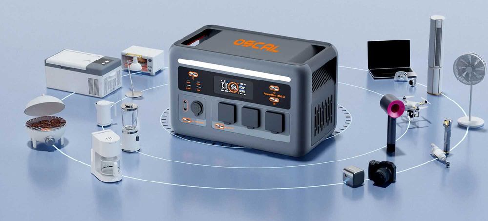 ••• Зарядна станція Oscal Powermax 1800SE • Магазин • Гарантія