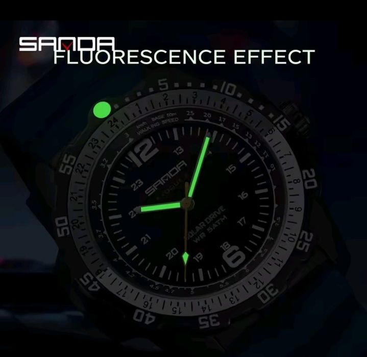 Sanda 6302 часы наручные Solar