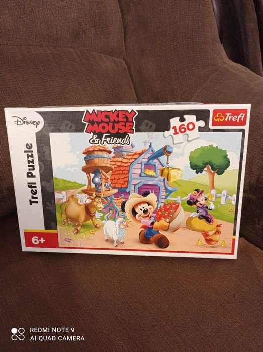 Puzzle z myszką Miki