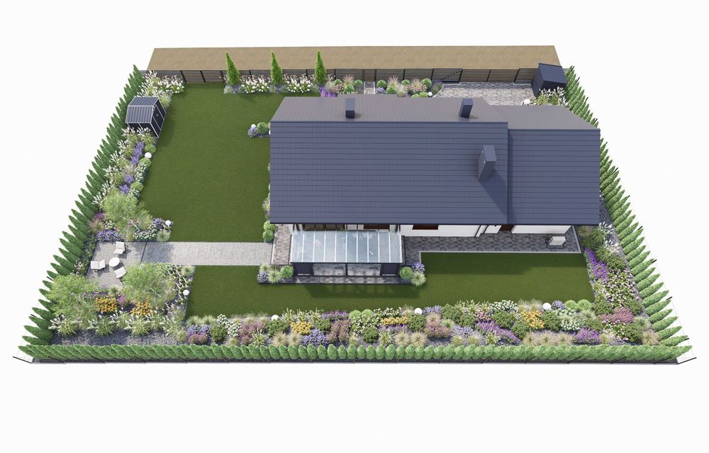 Projektowanie i realizacja  ogrodów / Tarasy / Domki / Kompleksowo