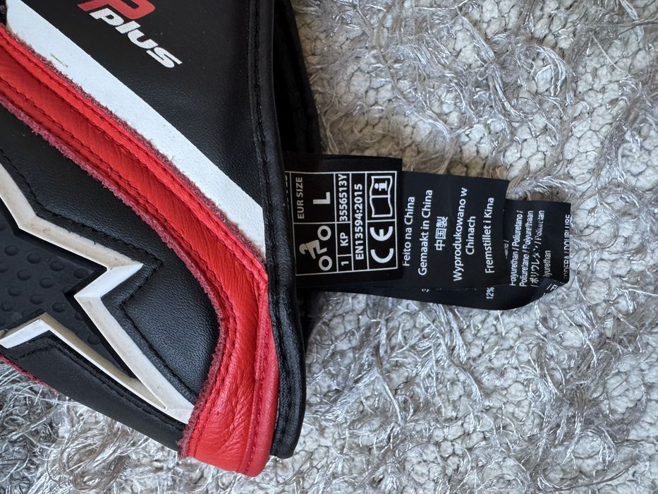 Luvas Alpinestars GP Plus Branco/Preto/Vermelho