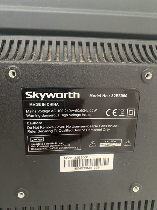 TV Skyworth 32” – Modelo 32E3000
