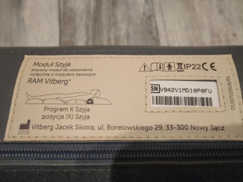 Vitberg masażer modulowy wszystkie  moduly