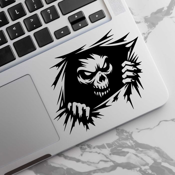 Naklejka ZOMBIE - na laptopa, zderzak, lusterko, kask, szybę