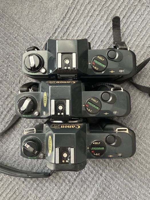 3 unidades Canon analógica T50