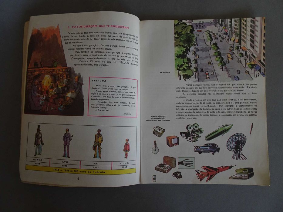 Livro Pedro de Carvalho História de Portugal para a 4ª classe 1968
