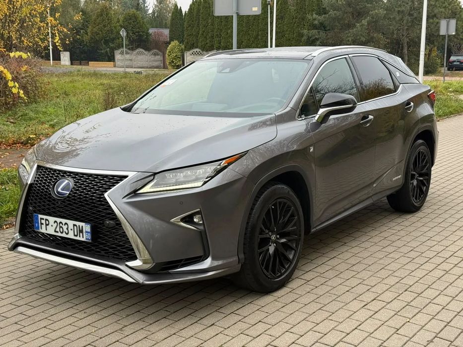 Lexus RX Europa.  Wersia F Sport
