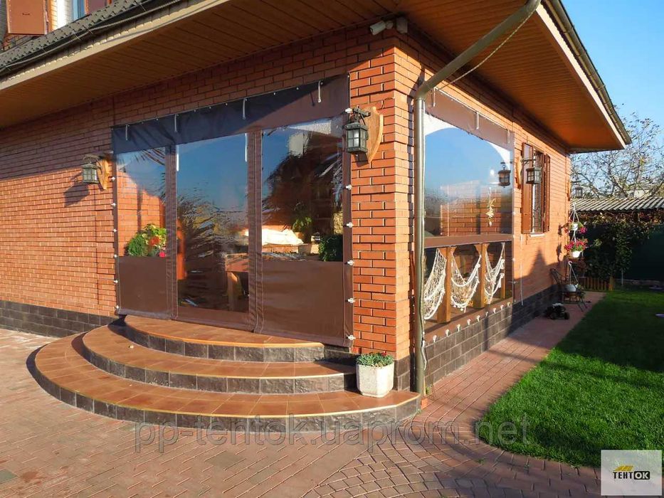 М'які вікна ВІД ВИРОБНИКА/ Мягкие окна на террассу, балкон, беседку!