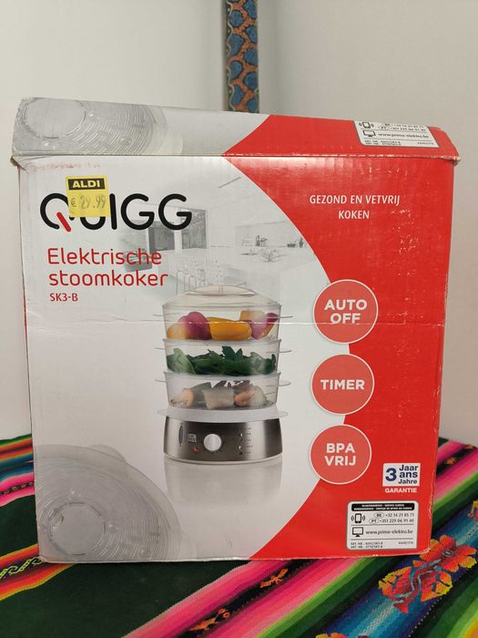 Máquina de cozer a vapor como nova