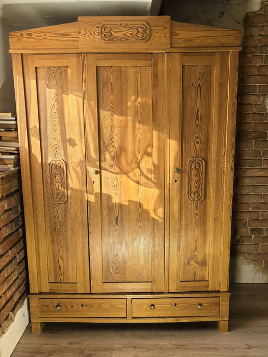 Stara szafa łóżko komplet 1920 rok