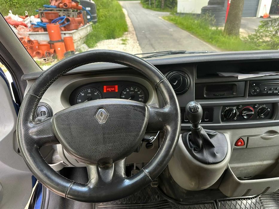 Renault Master 6 osob brygadówka polski salon