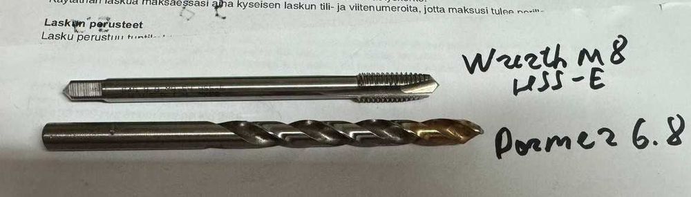 Нарізний інструмент(мітчики,плашки)wurth,dormer,thurmer,osg,guhring