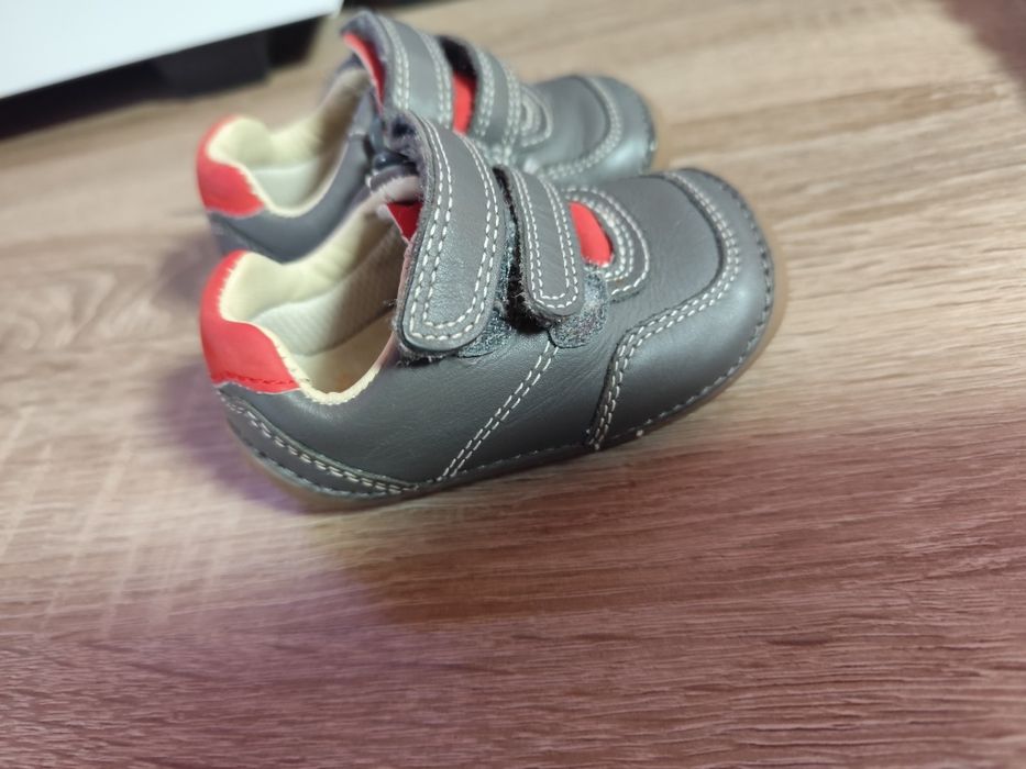 Clarks шкіряні фірмові мокасини дитячі