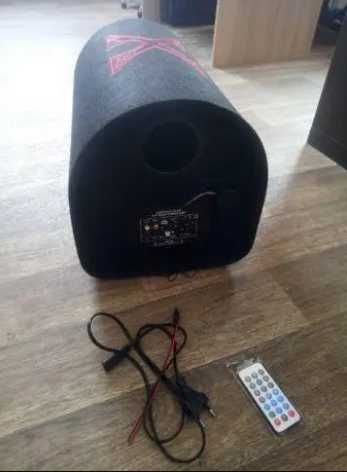 Активный сабвуфер. Бочка. Колонка. Самбуфер в машину. сабуфер в машину