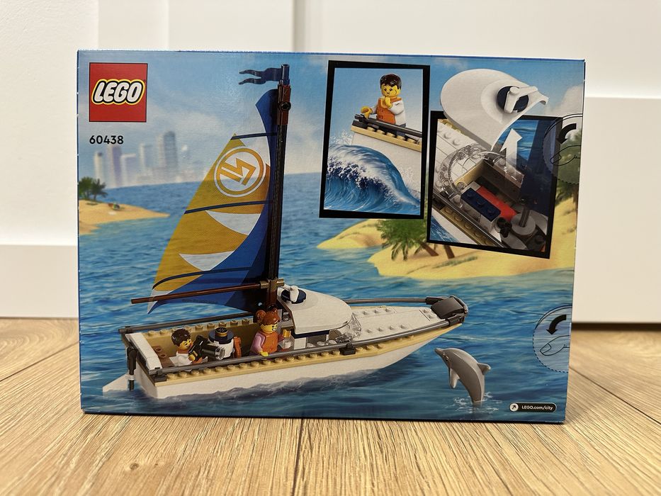 Lego City 60438 Żaglówka - statek łódka dla dziecka, do wanny - NOWY