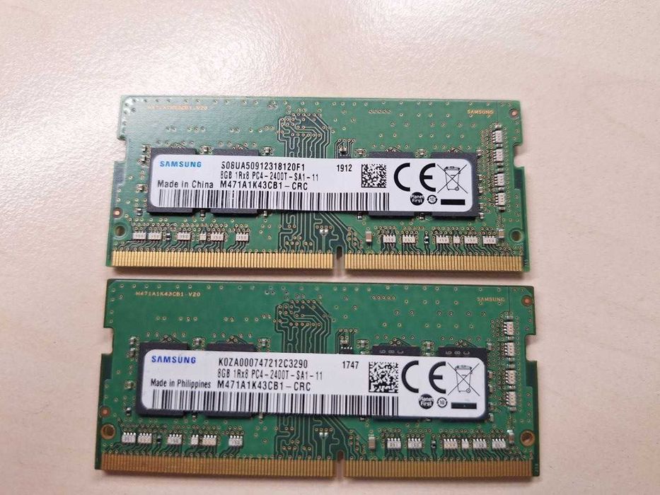 Samsung DDR4 16Gb (2 по 8Gb 2400T)