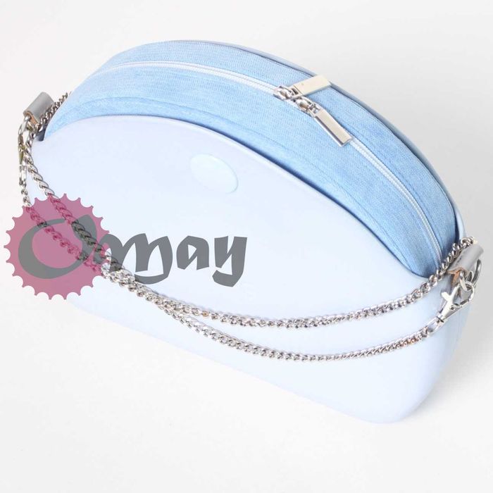 organizer OBAG MOON LIGHT błękitny welur wkład OMAY