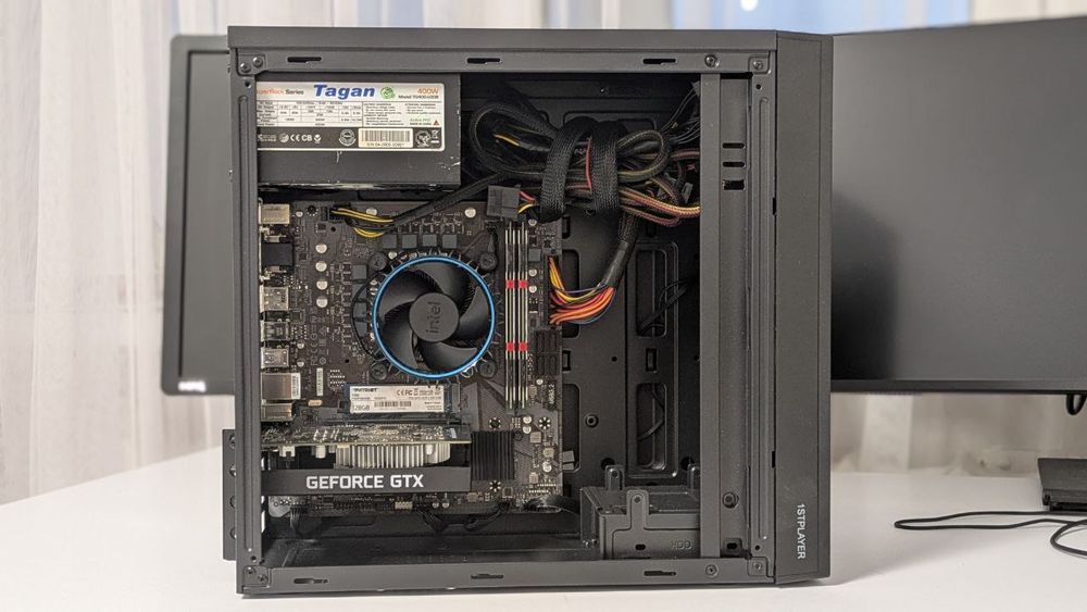 ПК, компютер, Intel Core i3 12100f/Nvidia GTX 1650/16Gb/120гб SSD/400w