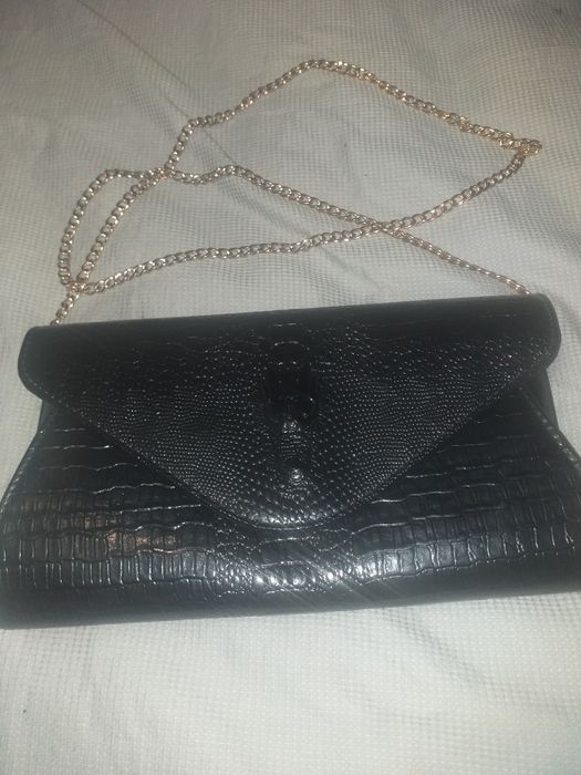 Сумка клатч крокодил кожзам