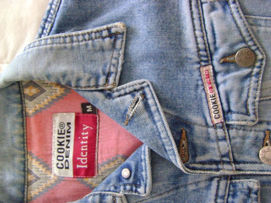 Colete de ganga da Cookie Denim