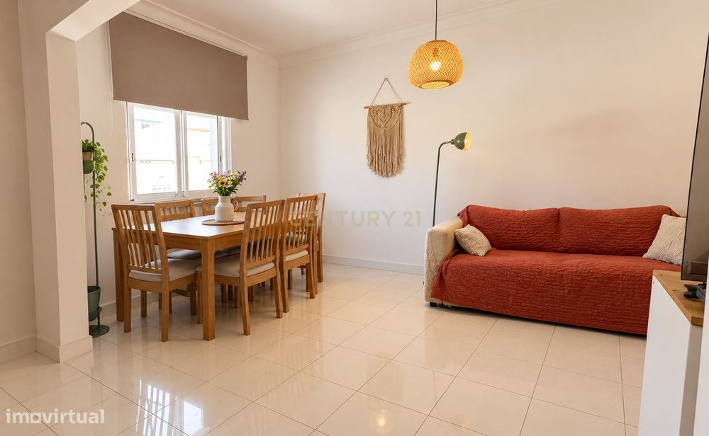 Acolhedor apartamento T3 em Setúbal, zona ideal para viver