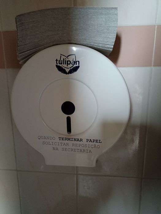 Porta rolos papel higiénico