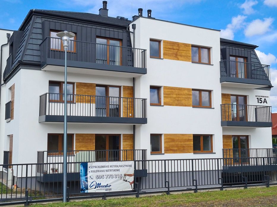 Wynajmę słoneczne mieszkanie 2-pokojowe – 43,5 m² | I piętro | balkon | parking | komórka lokatorska.
