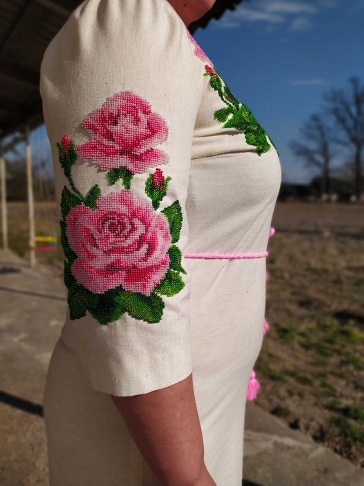 Вишиванка/вишите плаття ручної роботи 50 розміру