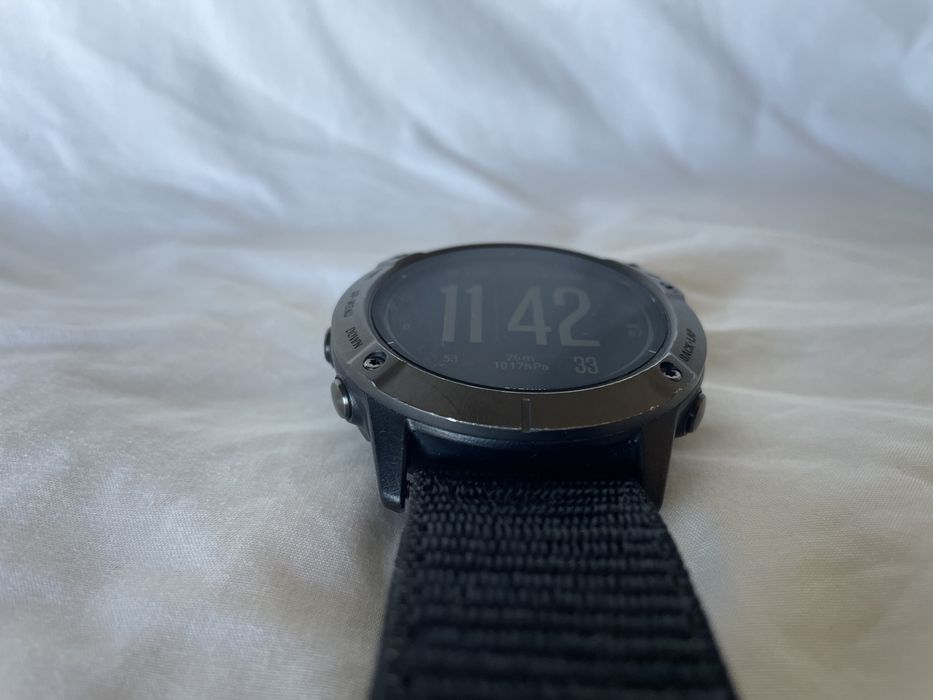 Garmin Fenix 6x pro solar + garmin POD