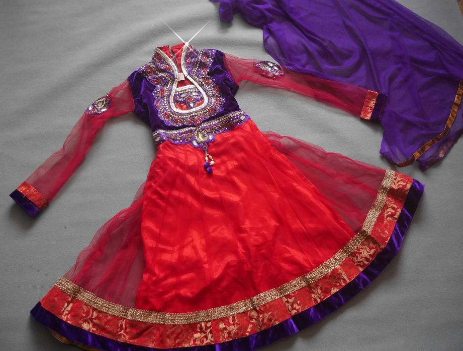 Детское индийское сари прокат