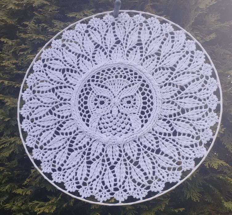 Mandala/ Łapacz snów/ Ozdoba ścienna