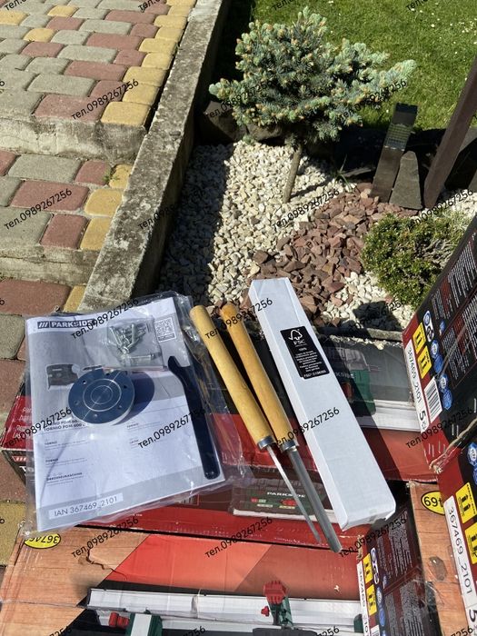 Токарный, токарний верстат, станок по дереву, Parkside Німеччина