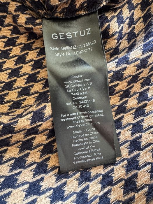 Стильная рубашка Gestuz Дания