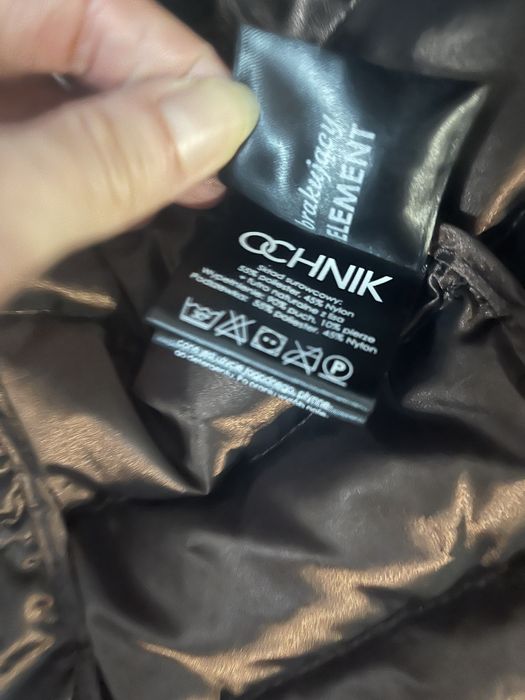 Kurtka z puchem i lisem  34 ochnik