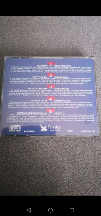 Zestaw płyt CD z muzyką
