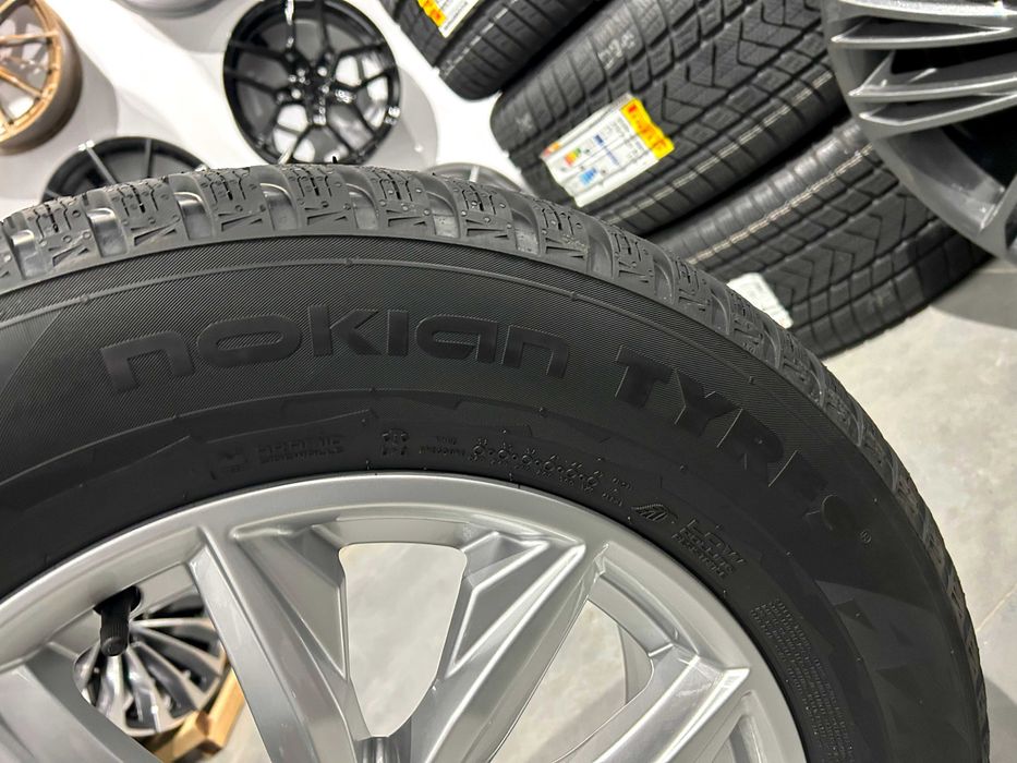 Oryginalne koła zimowe 17 5x112 Audi Q5 235/65r17 Nokian 2024r