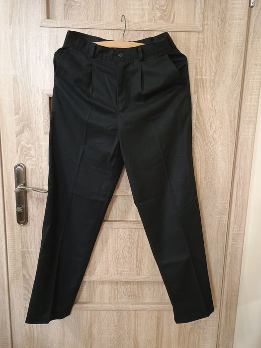 Spodnie garniturowe męskie