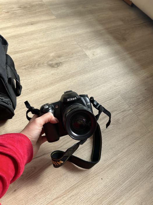 Camera Nikon D50 + Lente Macro 70-300mm + acessórios